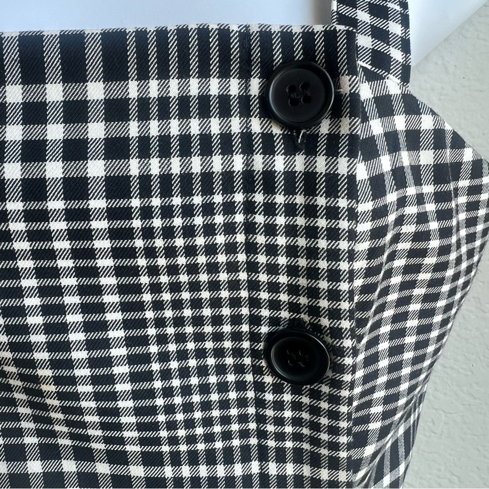 H&M Divided black white plaid pinafore dress - Picture 6 of 6